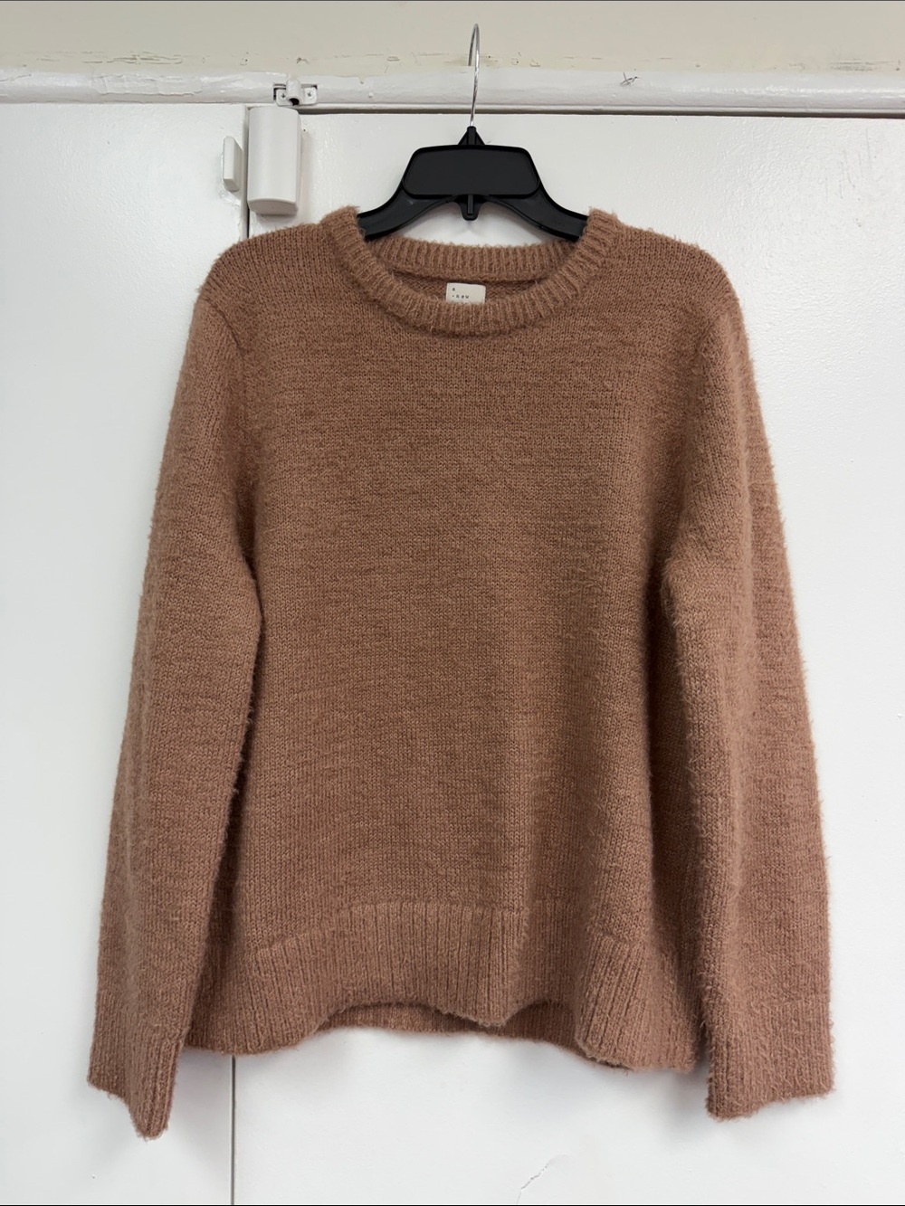 A New Day Cozy Women's Crewneck Sweater in Dusty brown color size medium new